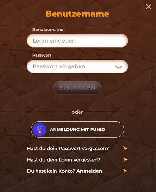 AmunRa Casino login